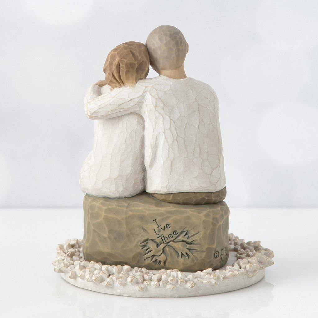 Willow Tree  Anniversary Cake Topper