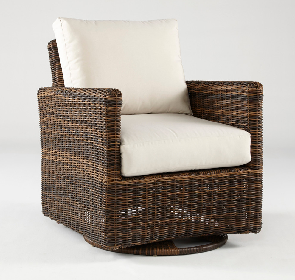 Del Ray Swivel Glider   Tropical   Outdoor Gliders   by South Sea Outdoor Living  Houzz