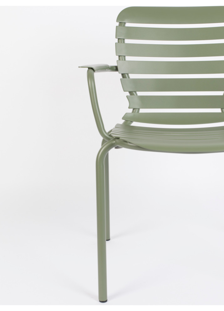 Aluminum Garden Armchairs (2)  Zuiver Vendel   Contemporary   Outdoor Dining Chairs   by Oroa   Eichholtz Furniture  Houzz