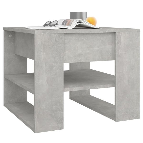 Coffee Table Concrete Gray 21.9