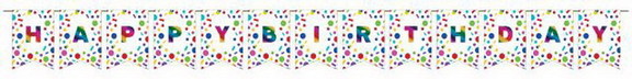 Creative Converting 331792 Rainbow Foil Bday Diy P...