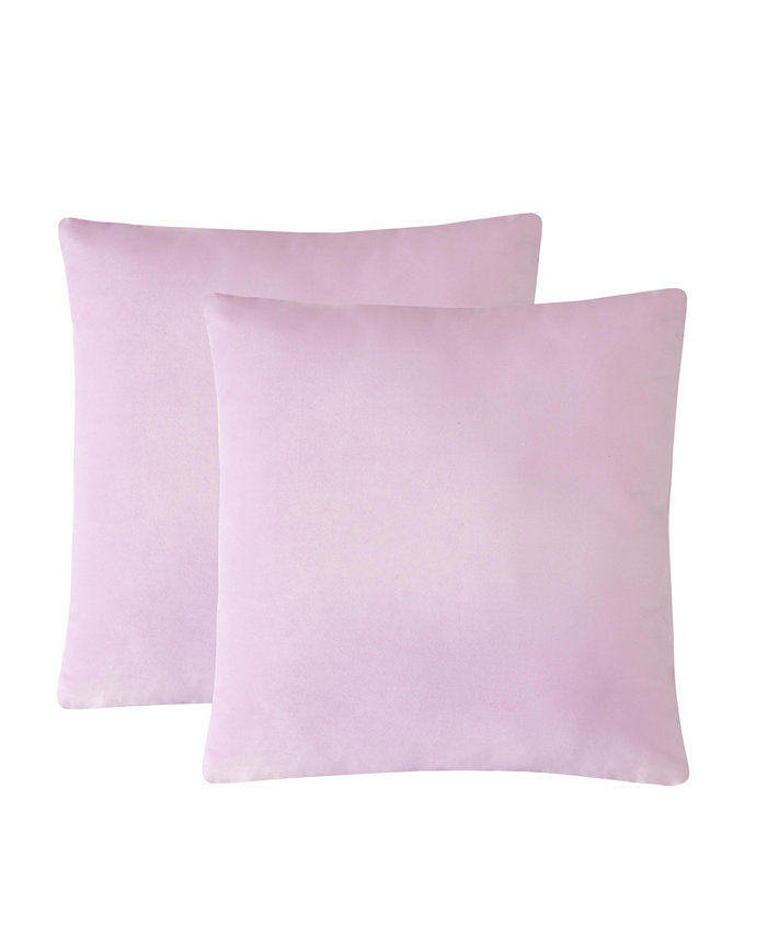 Candies Velvet 2 Pack Decorative Pillow Set， 18