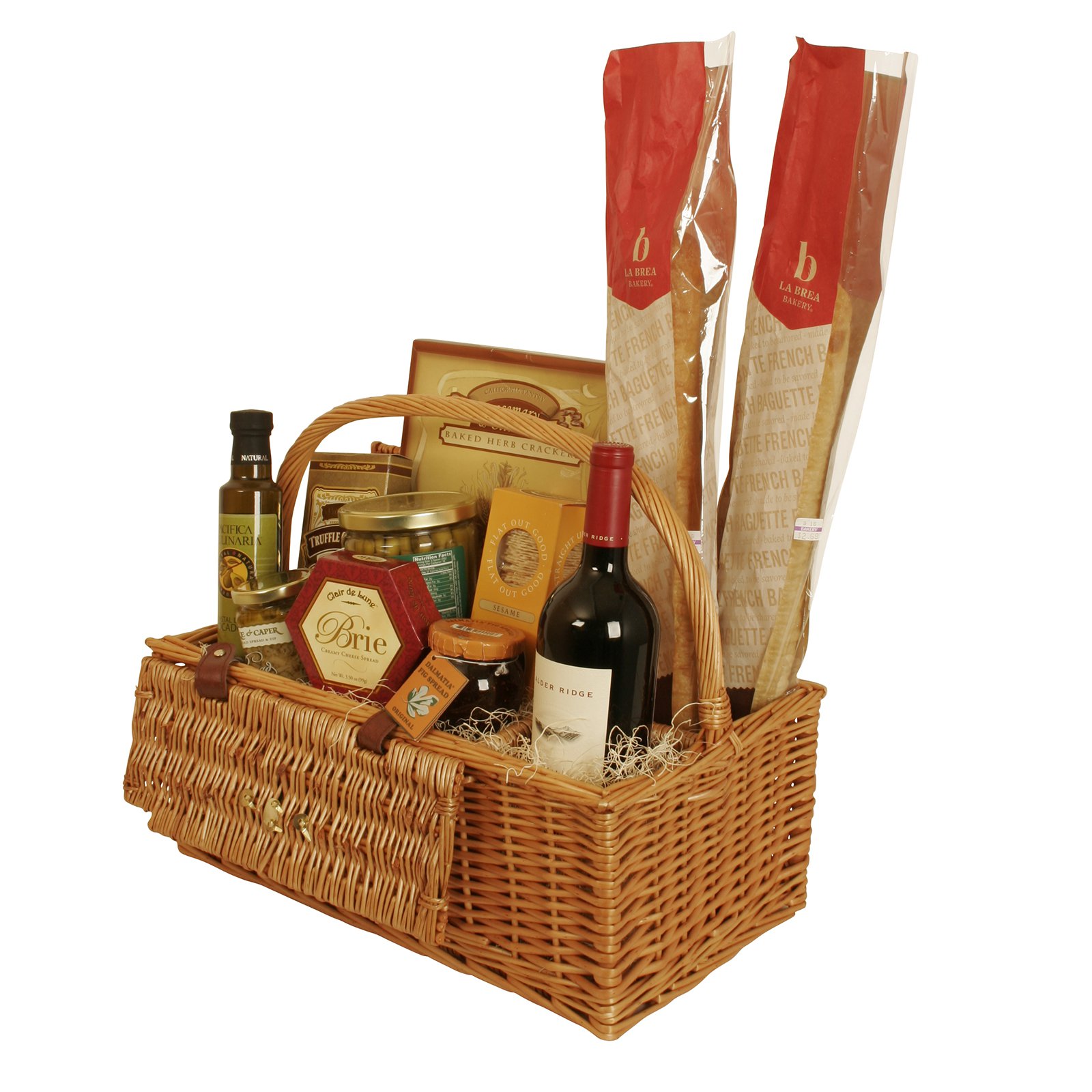 Wald Import Willow Picnic Basket