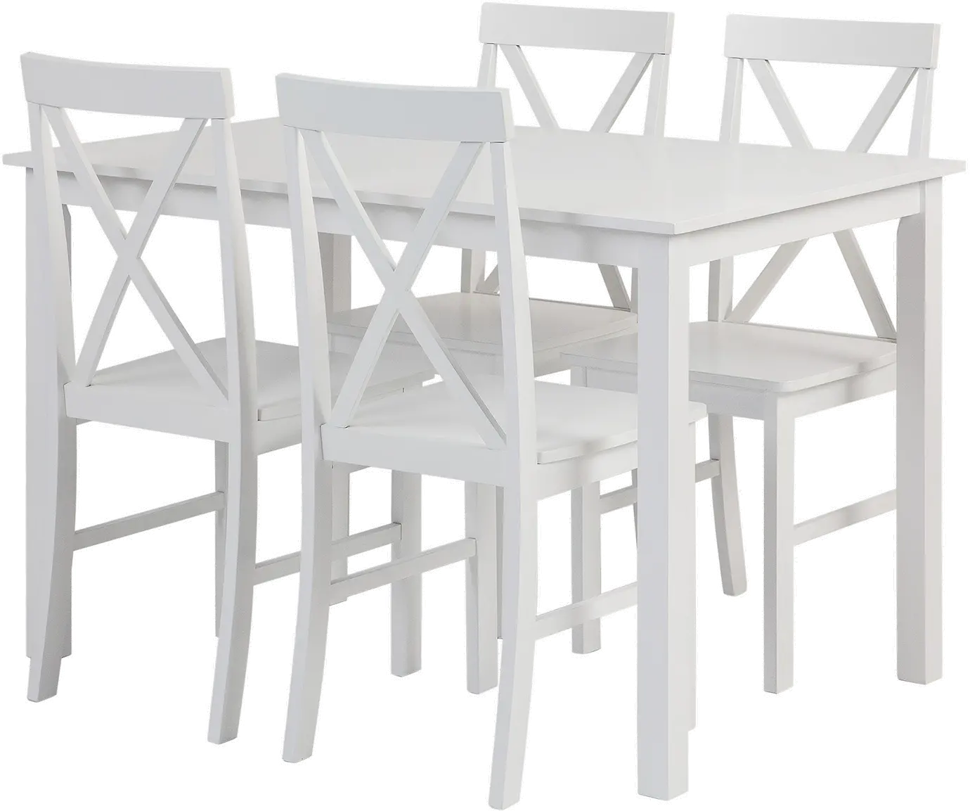 McHale White 5 Piece Dining Room Set - Walker Edison