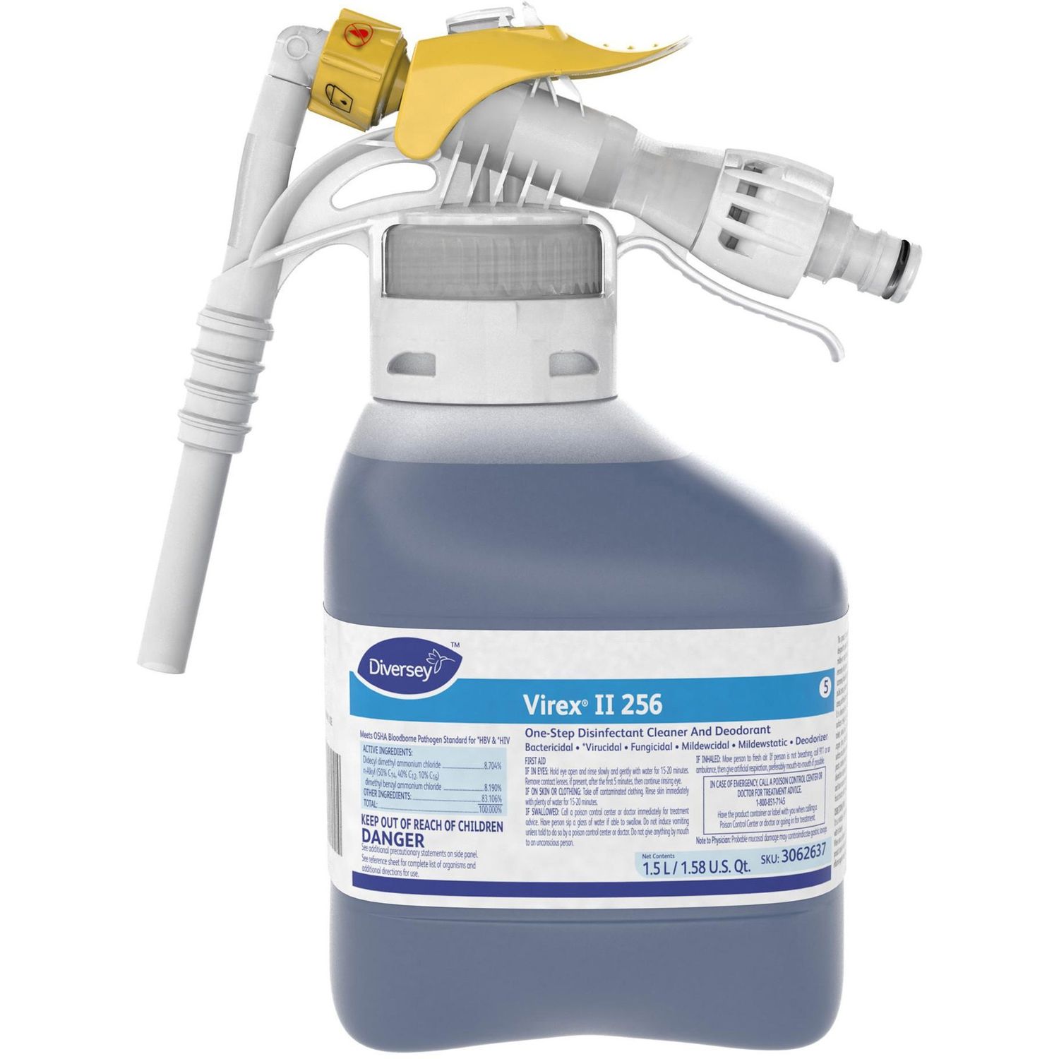 Virex II 1-Step Disinfectant Cleaner by Diversey， Inc DVO3062637