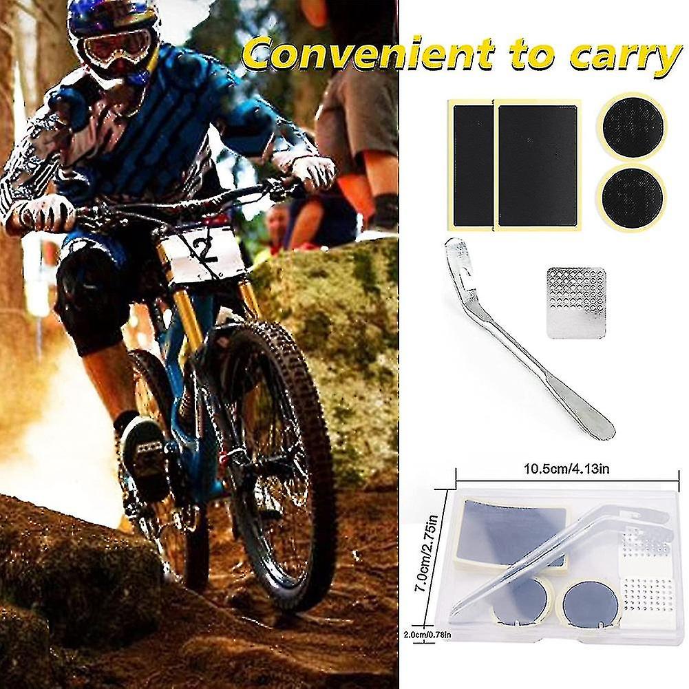 Bicycle Tire Repair Kit Bicycle Tire Patch， With File For Bicycle