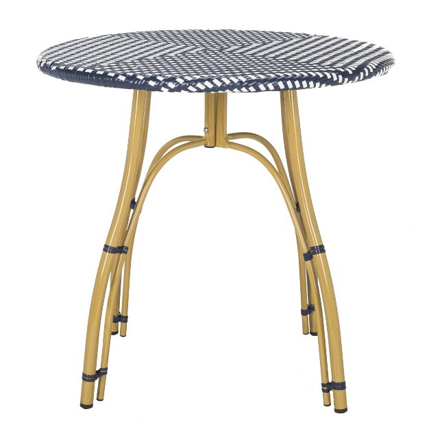 Kylie Rattan Bistro Table Safavieh