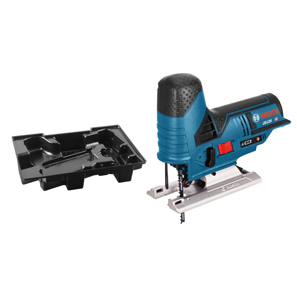 Bosch 12V Jig Saw Max Barrel Grip with Tray Reconditioned Bare Tool JS120BN-RT from Bosch