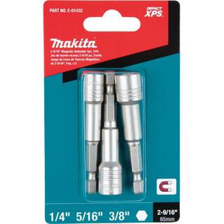 Makita IMPACT XPS 2-916 in. Magnetic Nutsetter Mix 3PK (3-Piece) E-01432