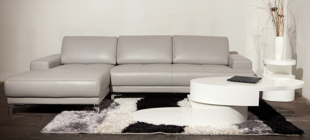 White Hi Gloss Oval Coffee Table With Swivel Top   Contemporary   Coffee Tables   by BH Design  Houzz