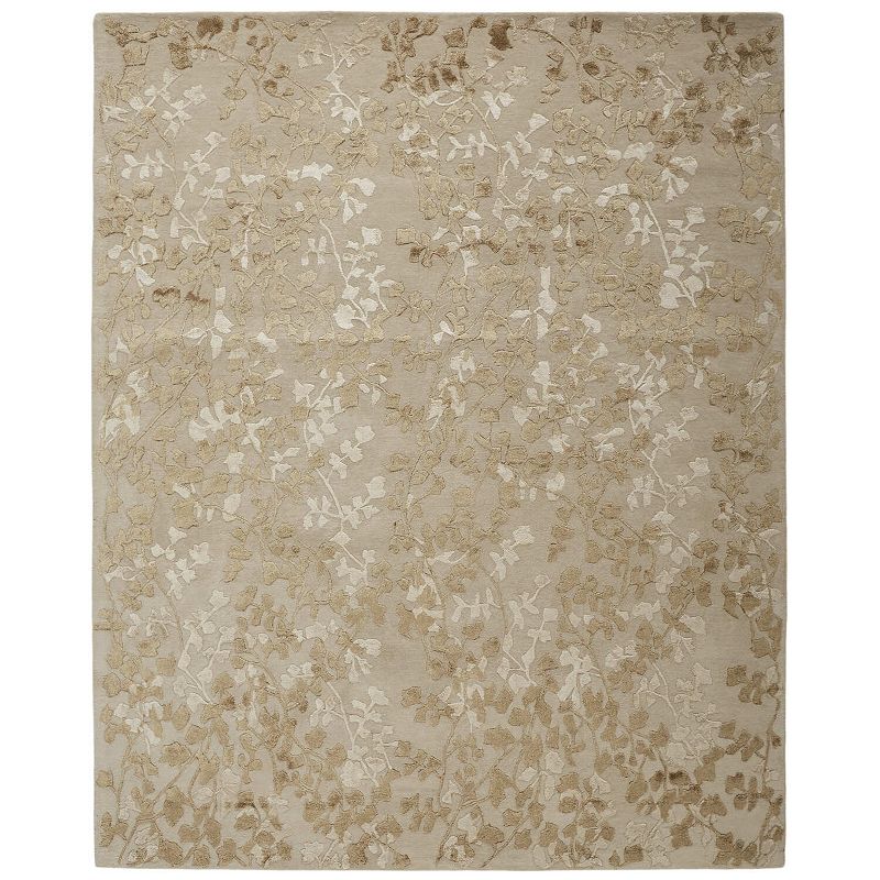 Weave and Wander Khalo Floral Wool Rug