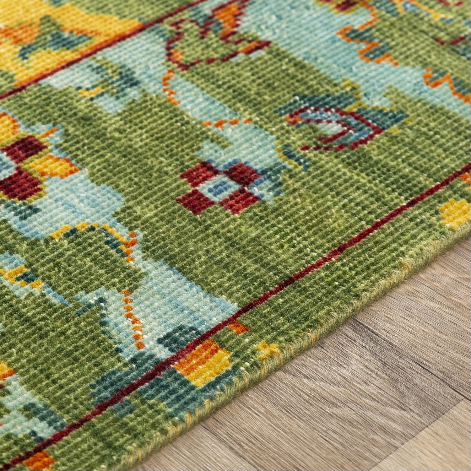 Festival rug in Bright and Grass