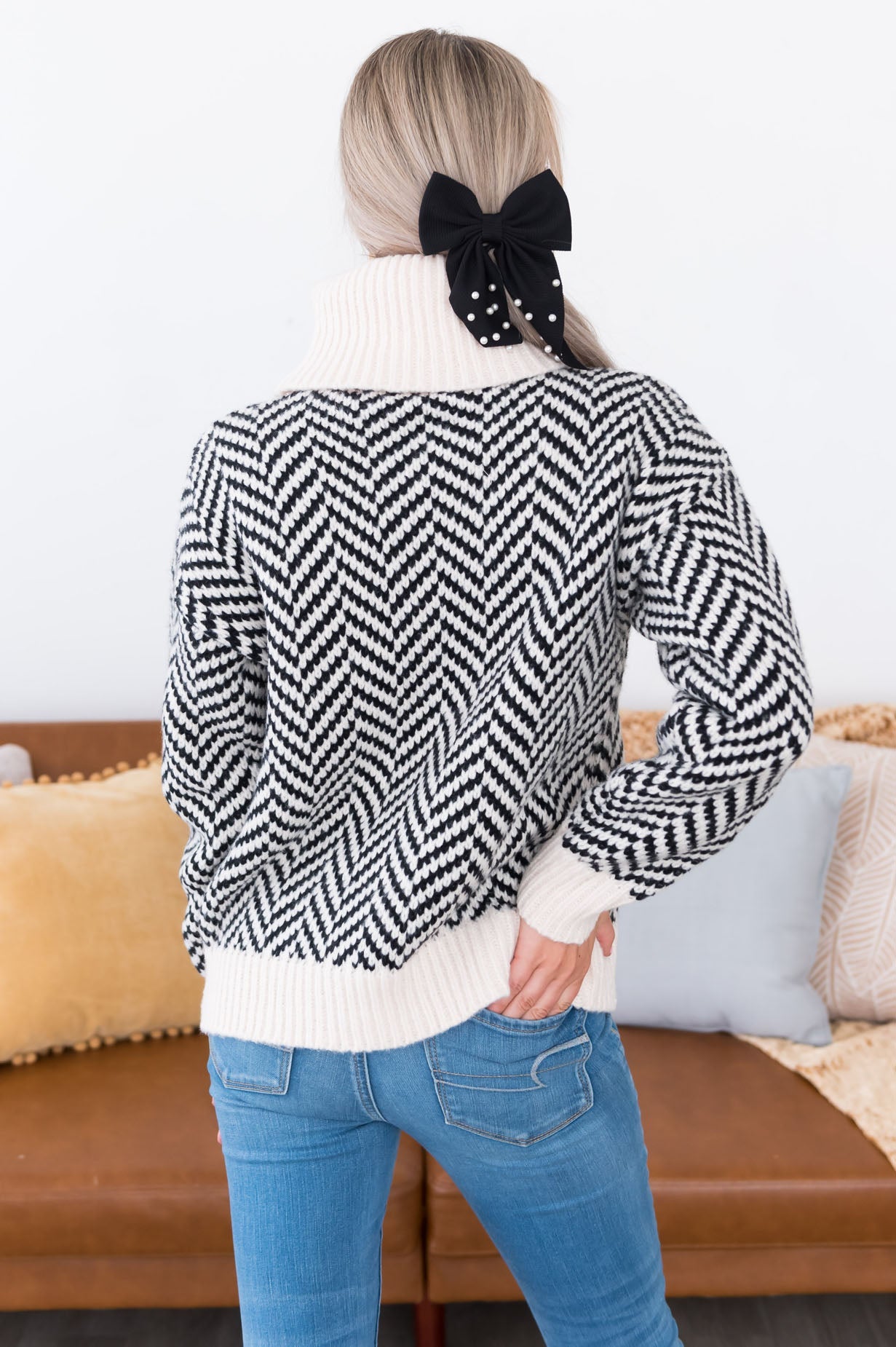 Next Up, Fall Modest Chevron Sweater