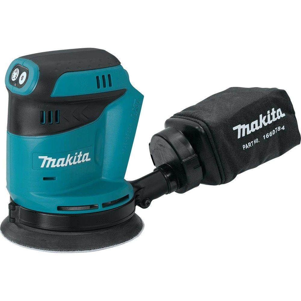 Makita 18V LXT Lithium-Ion Cordless 5 in. Variable Speed Random Orbit Sander (Tool-Only) XOB01Z