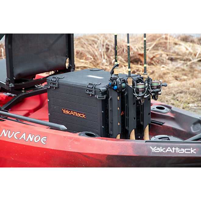 YakAttack BlackPak Pro Kayak Fishing Crate