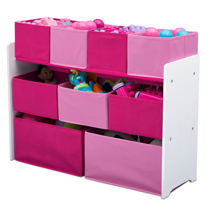 Delta Children Deluxe Multi-Bin Toy Organizer Bins