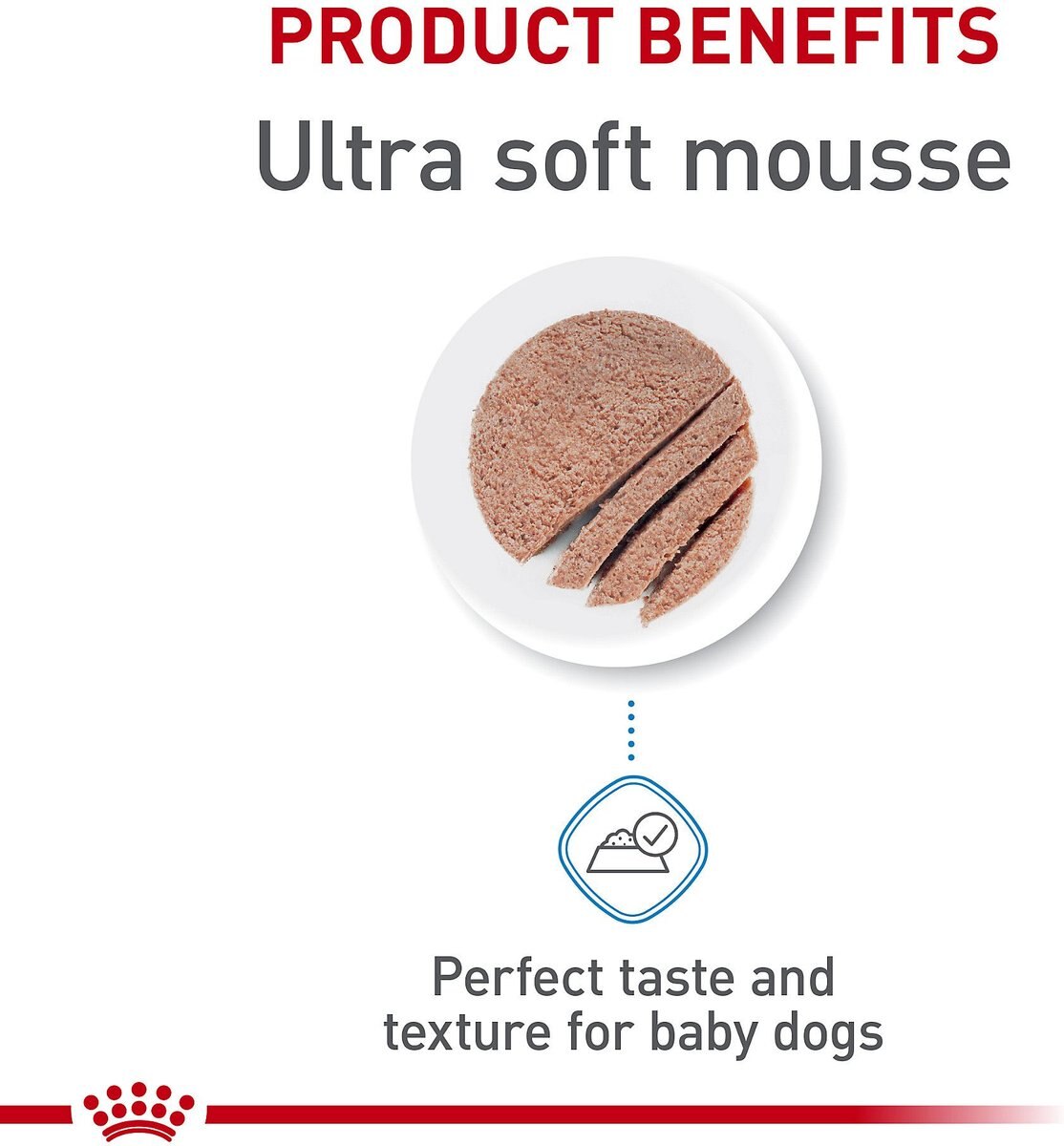 Royal Canin Size Health Nutrition Small Mother and Babydog Starter Mousse in Sauce Wet Dog Food