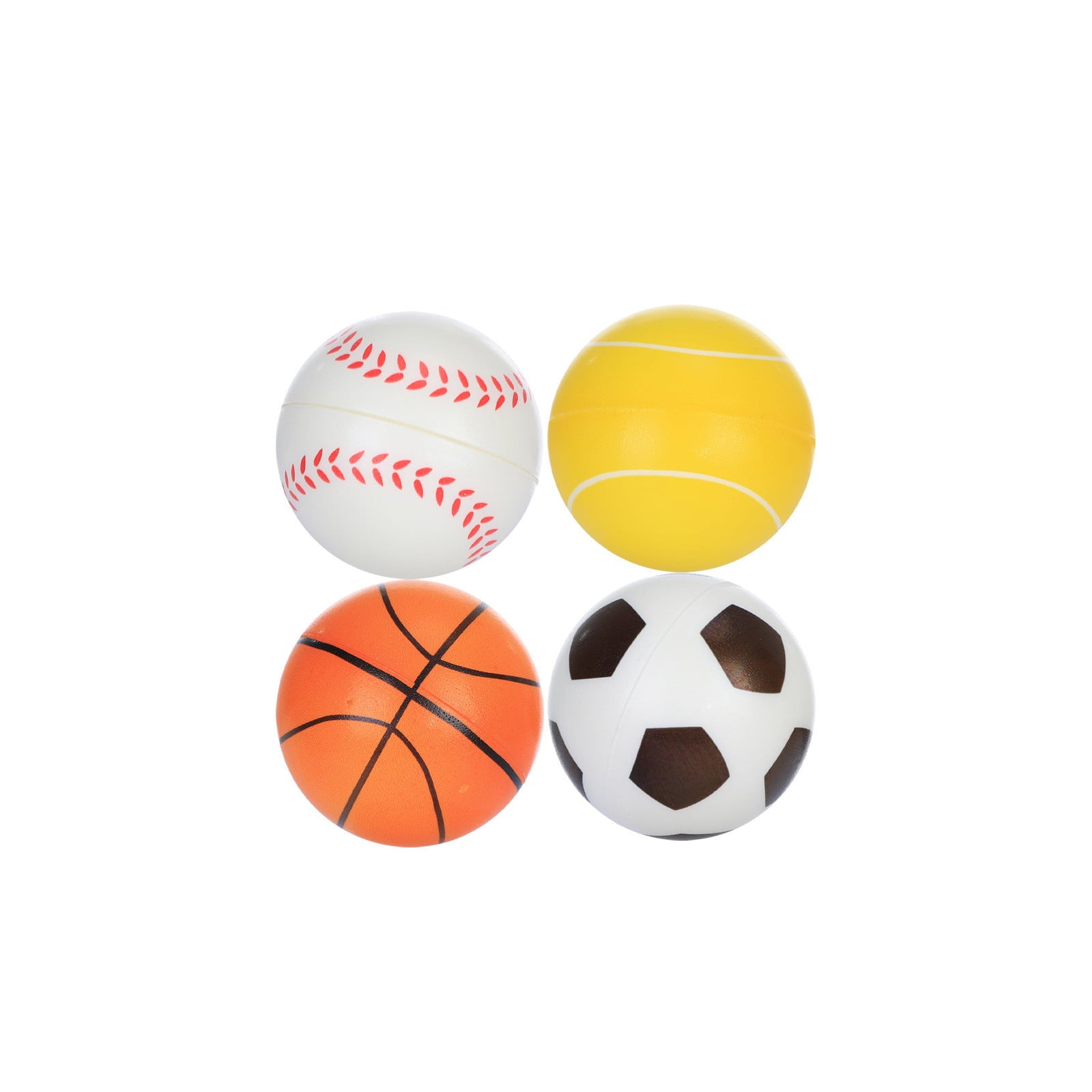 Squishy Toy Sports Balls， Fidget Pack 5.5-Inch Football， 5.5-Inch Basketball， 5.5 Baseball Baby Toys Other