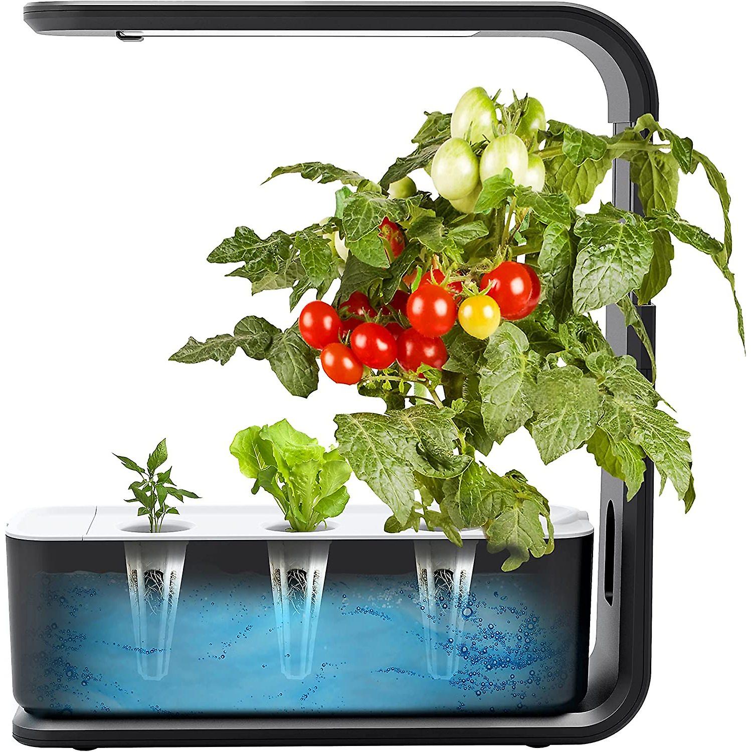 Hydroponics Growing System 20w Indoor Garden With Led Grow Light 60led Hydroponic Garden 3pods Full Spectrum With Automatic Timer Hydrogarden For Home