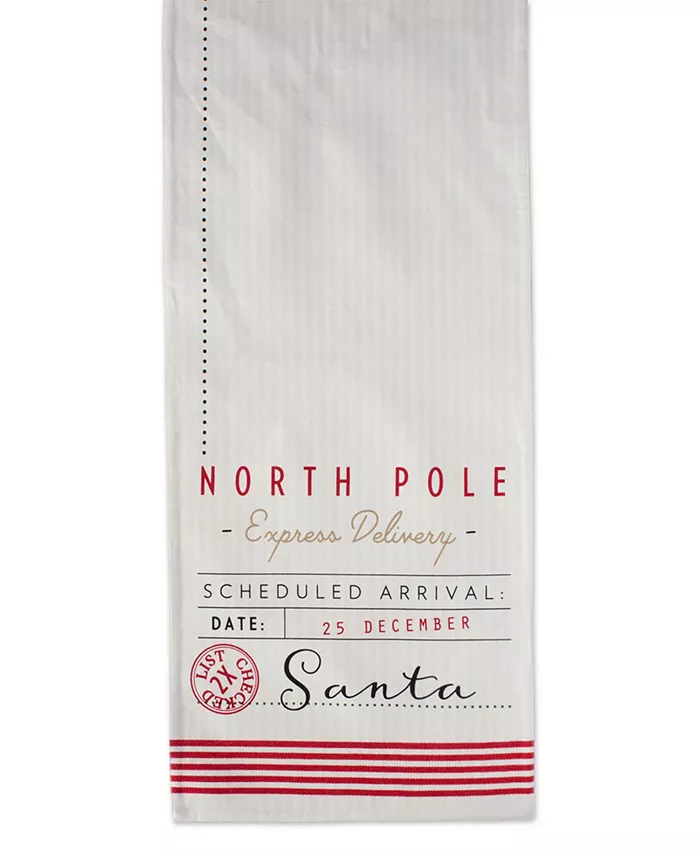 Design Imports Santa's Workshop Table Runner