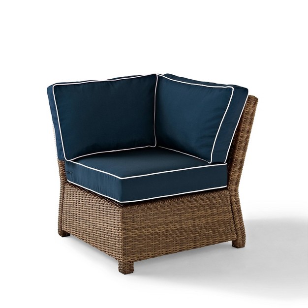 Bradenton Outdoor Wicker Sectional Corner Chair Crosley