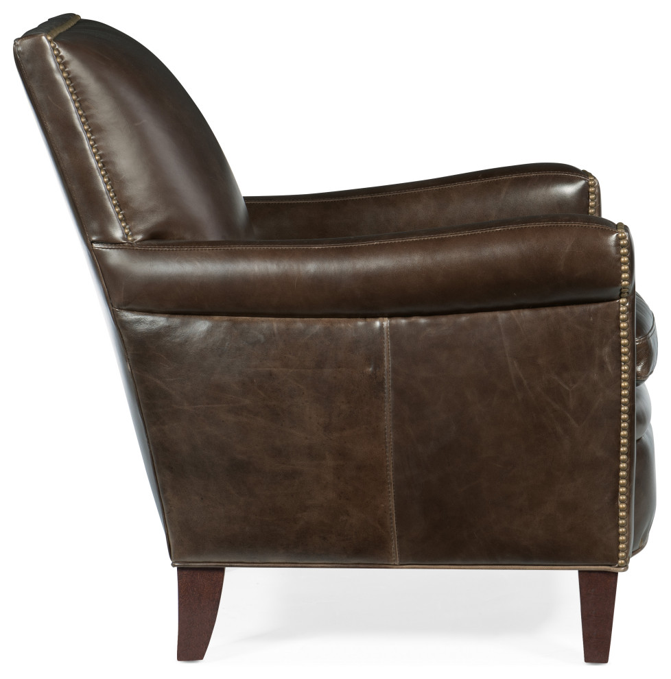 Jilian Club Chair   Transitional   Armchairs And Accent Chairs   by Buildcom  Houzz