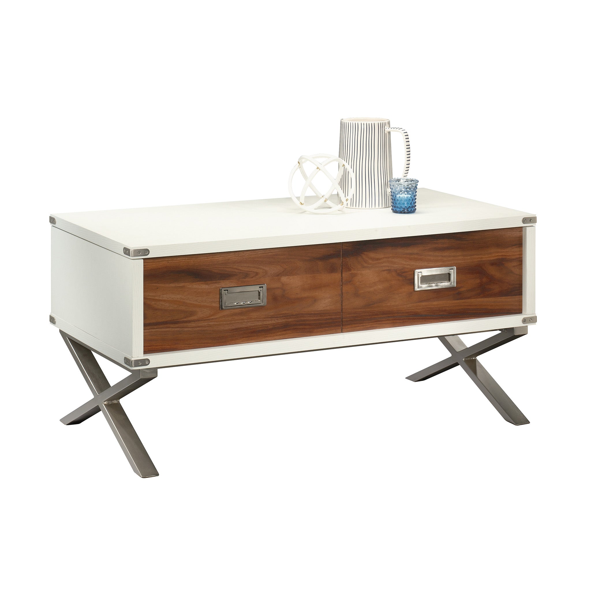 Sauder Vista Key Lift-top Coffee Table, Pearl Oak Finish