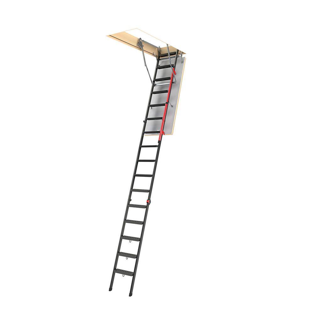 Fakro LMP 12 ft. 22.5 in. x 56.5 in. Insulated Steel Attic Ladder with 350 lbs. Maximum Load Capacity 869331