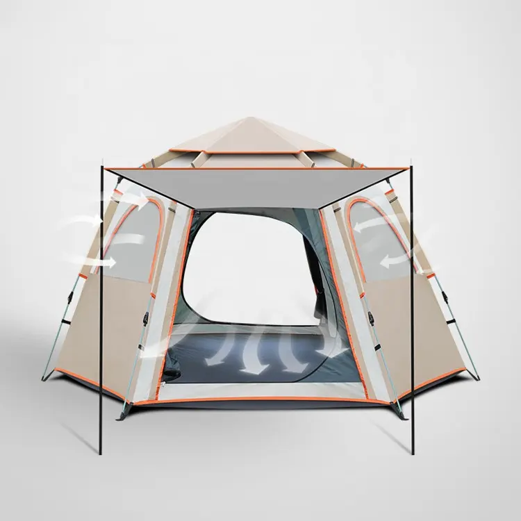 New Style Camping Tent Windproof Portable Tent Camping