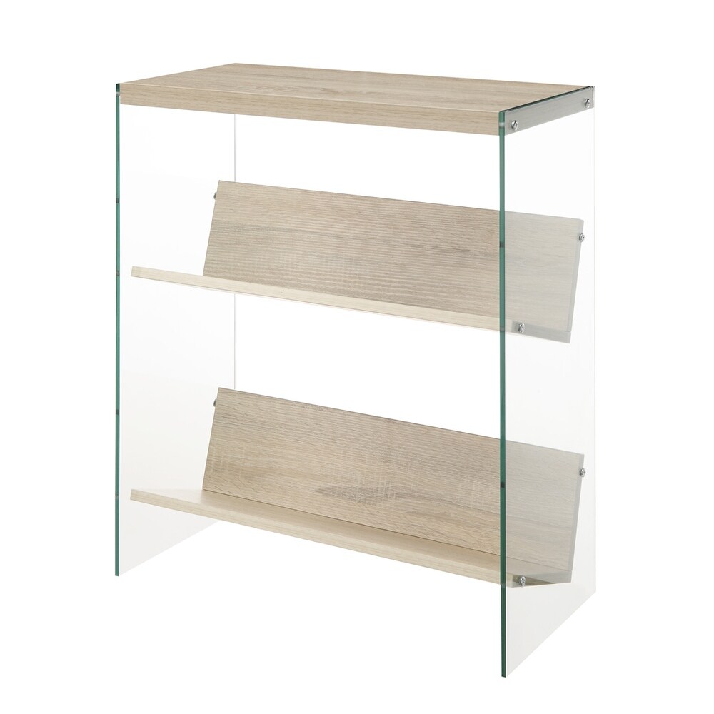 Convenience Concepts SoHo Glass Bookcase