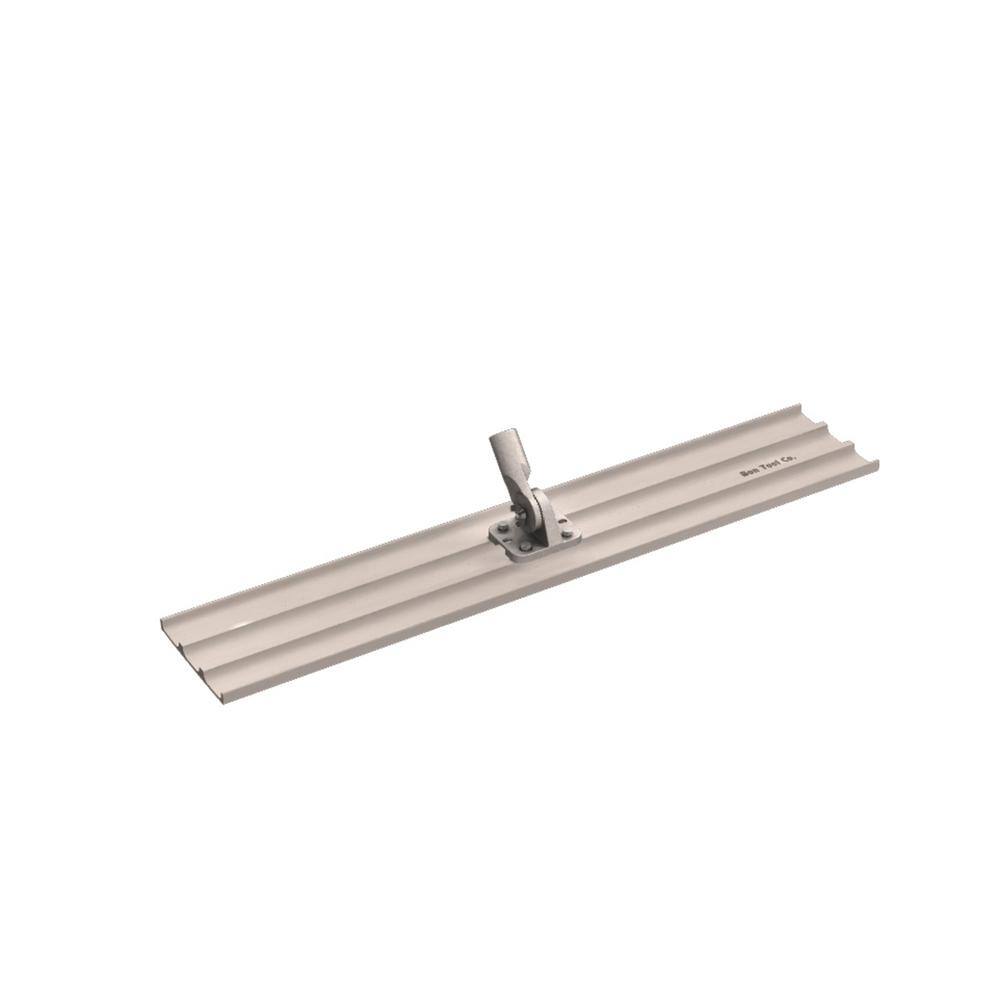 Bon Tool 45 in. x 8 in. Magnesium Bull Float Square End Universal Bracket 12-257