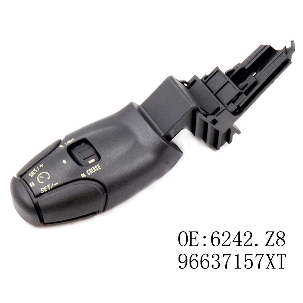 Black Cruise Control Switch Replacement Parts Replacement For Peugeot Citroen C3 C4 C5 C6 C8