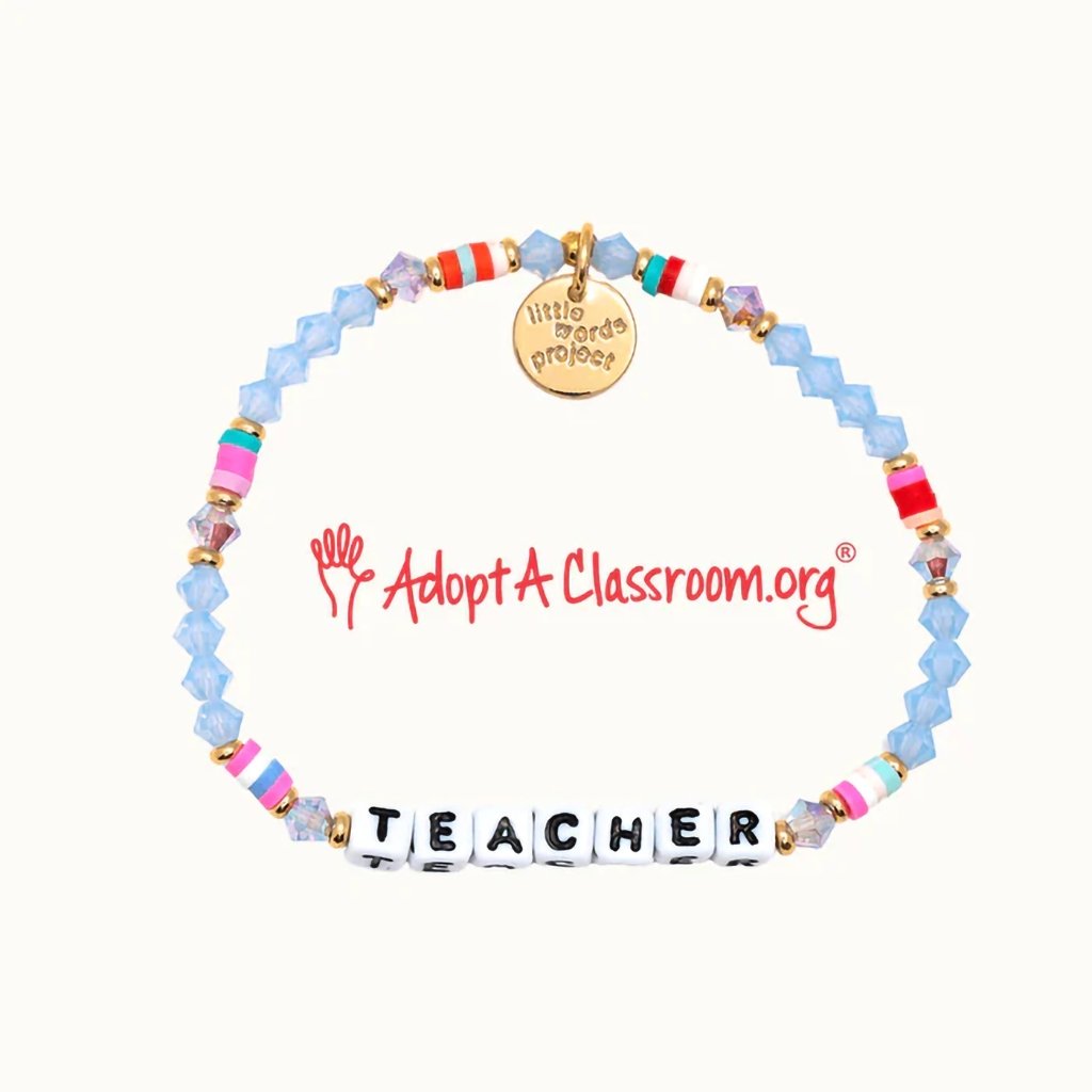 Little Words Project  Teacher- Education Equality Bracelet - S/M