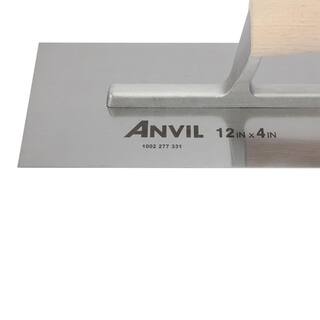 Anvil 12 in. x 4 in. Finishing Trowel 57461