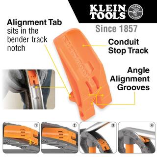 Klein Tools 12 in. Aluminum Conduit Bender 51606