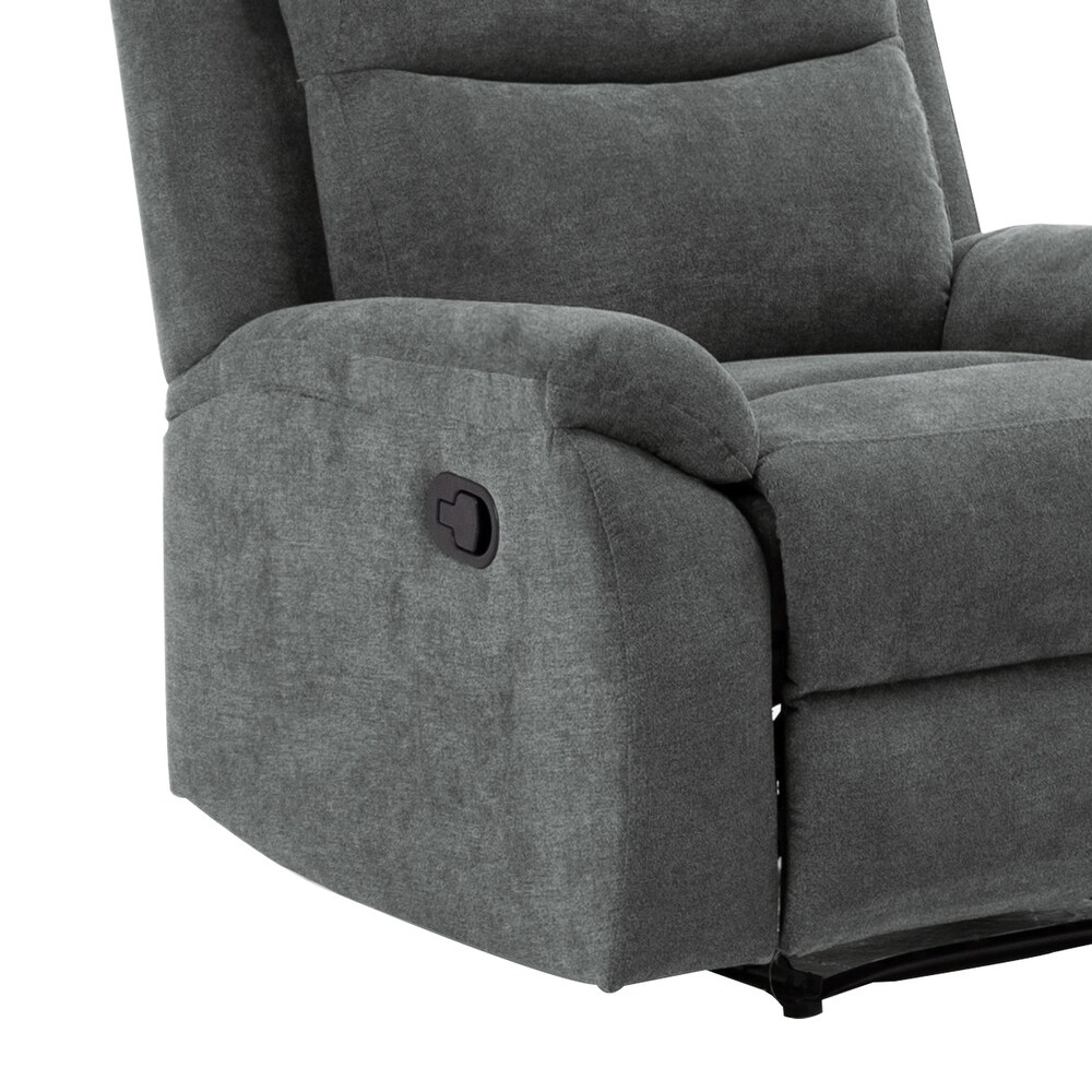 Contemporary Faux Leather Living Room Reclining Chair