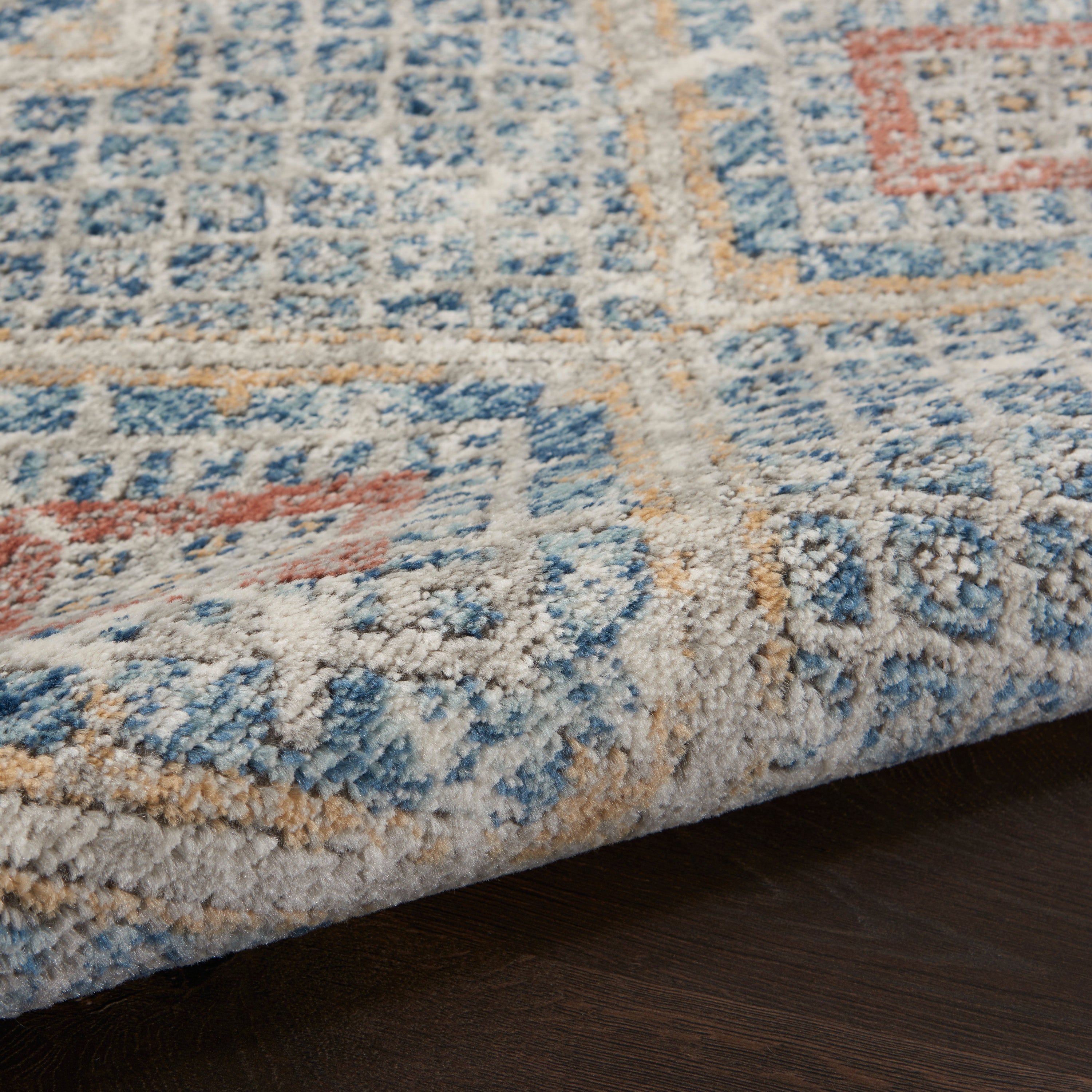 Quarry Blue/Ivory Rug