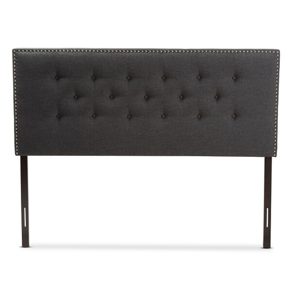 Contemporary Fabric Headboard by Baxton Studio - - 19487338