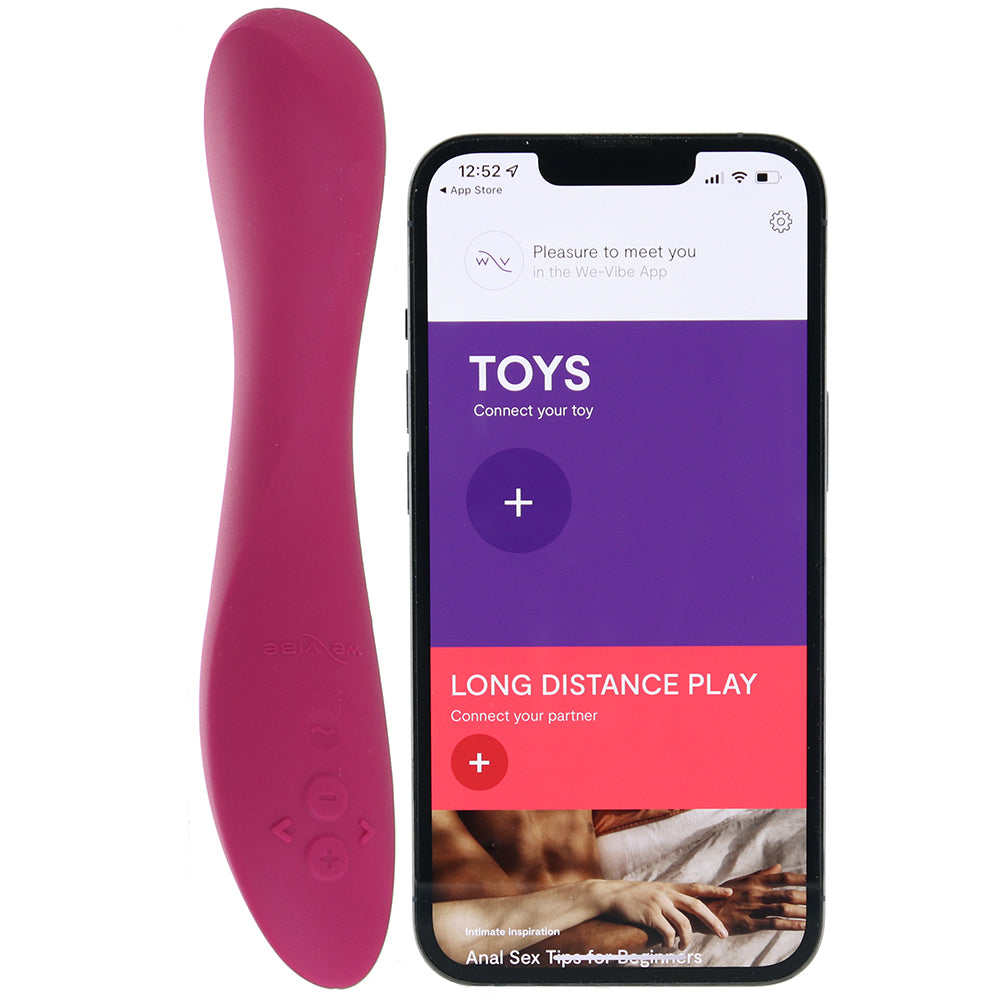 We-Vibe Rave 2 Silicone G-Spot Vibe in Fuschia