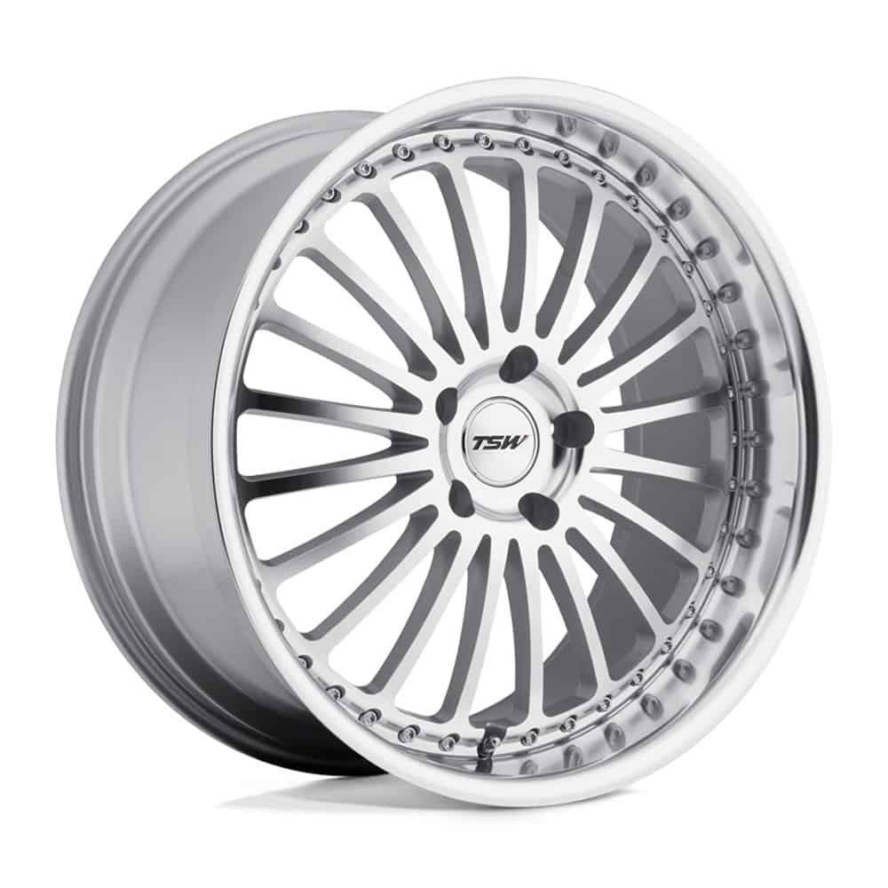 TSW TWSIL 18X8 5X110 SLV MR FC LIP 40MM