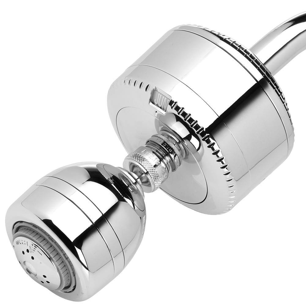 Sprite Showers Slim-Line 2 Shower Water Filtration System with Shower Head in Chrome SL2-SH3-CM