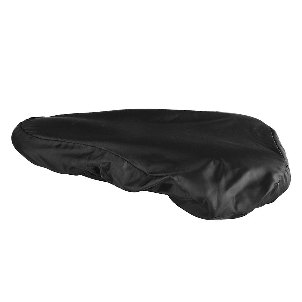 Durable Polyester Waterproof Rain-proof Dust Resistant Bike Seat Bicycle Saddle Cover(black)