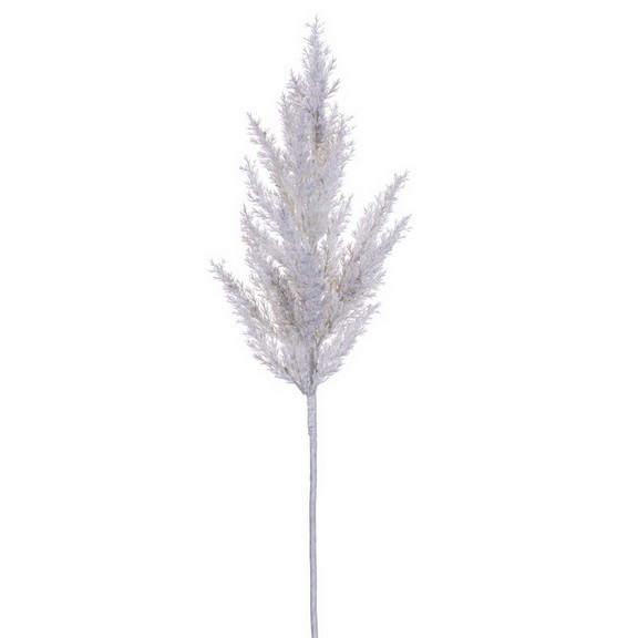 Vickerman 24 White Pampas Grass Wreath