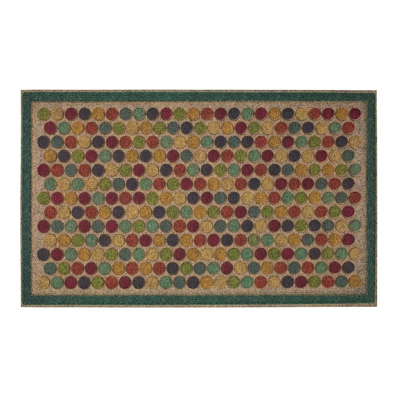 Mohawk® Home Ornamental Entry Colorful Dots Doormat - 18 x 30