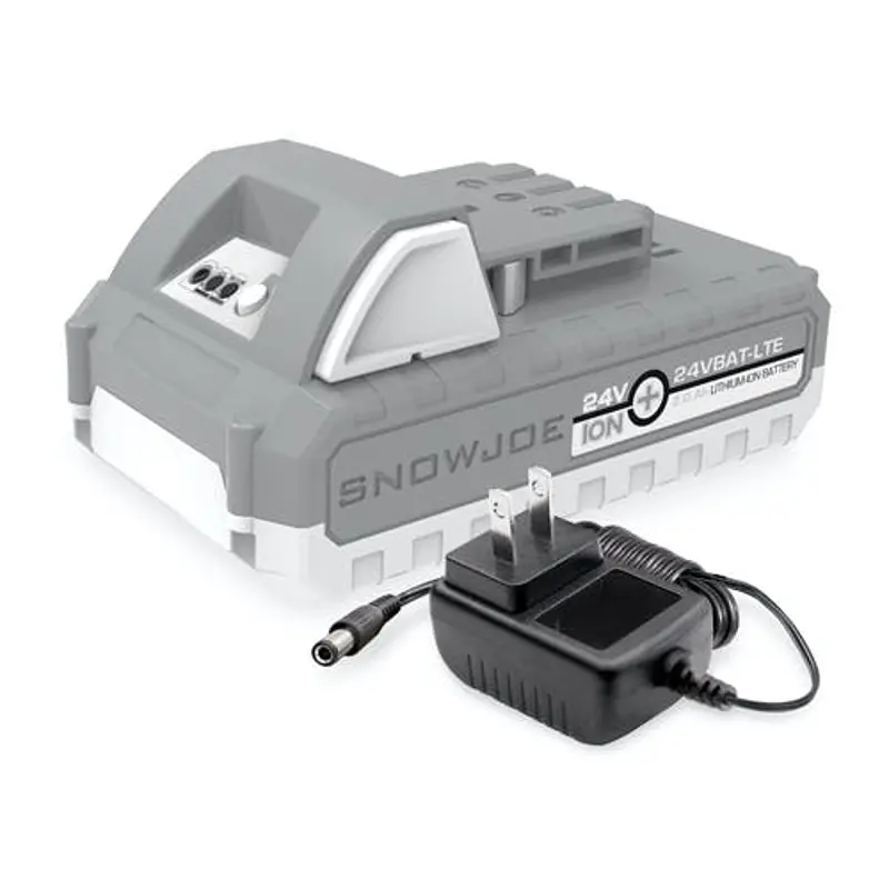 Sun Joe 24-Volt， 2AMP iON+ EcoSharp Battery and Charger Kit