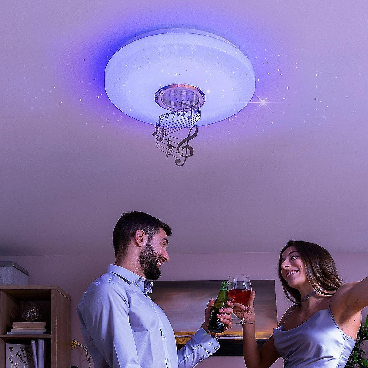 Ceiling Light LED with Speaker - Different Colors