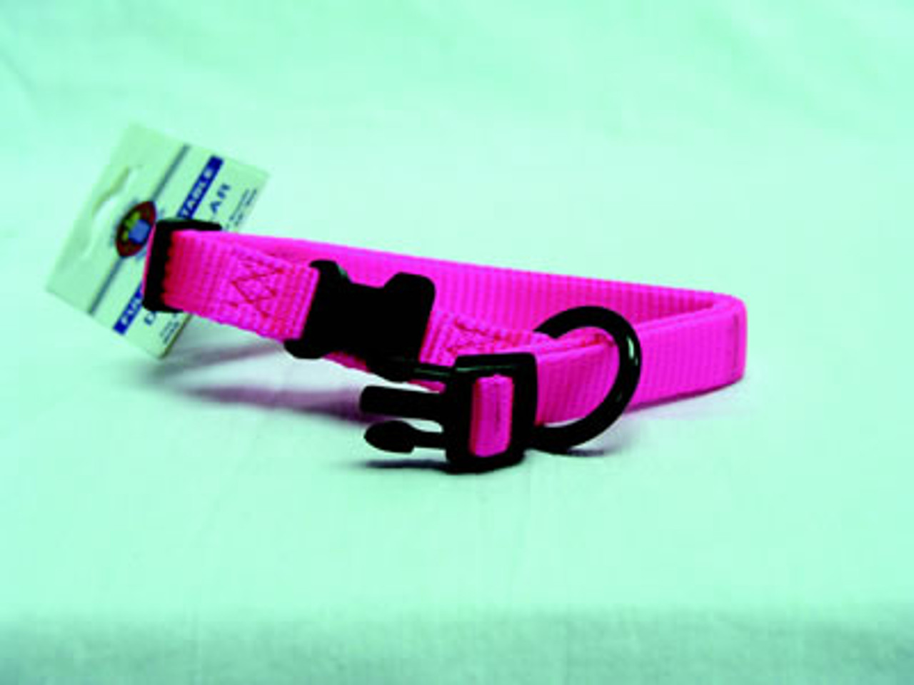 Hamilton Hot Pink Adjustable Dog Collar， 5/8