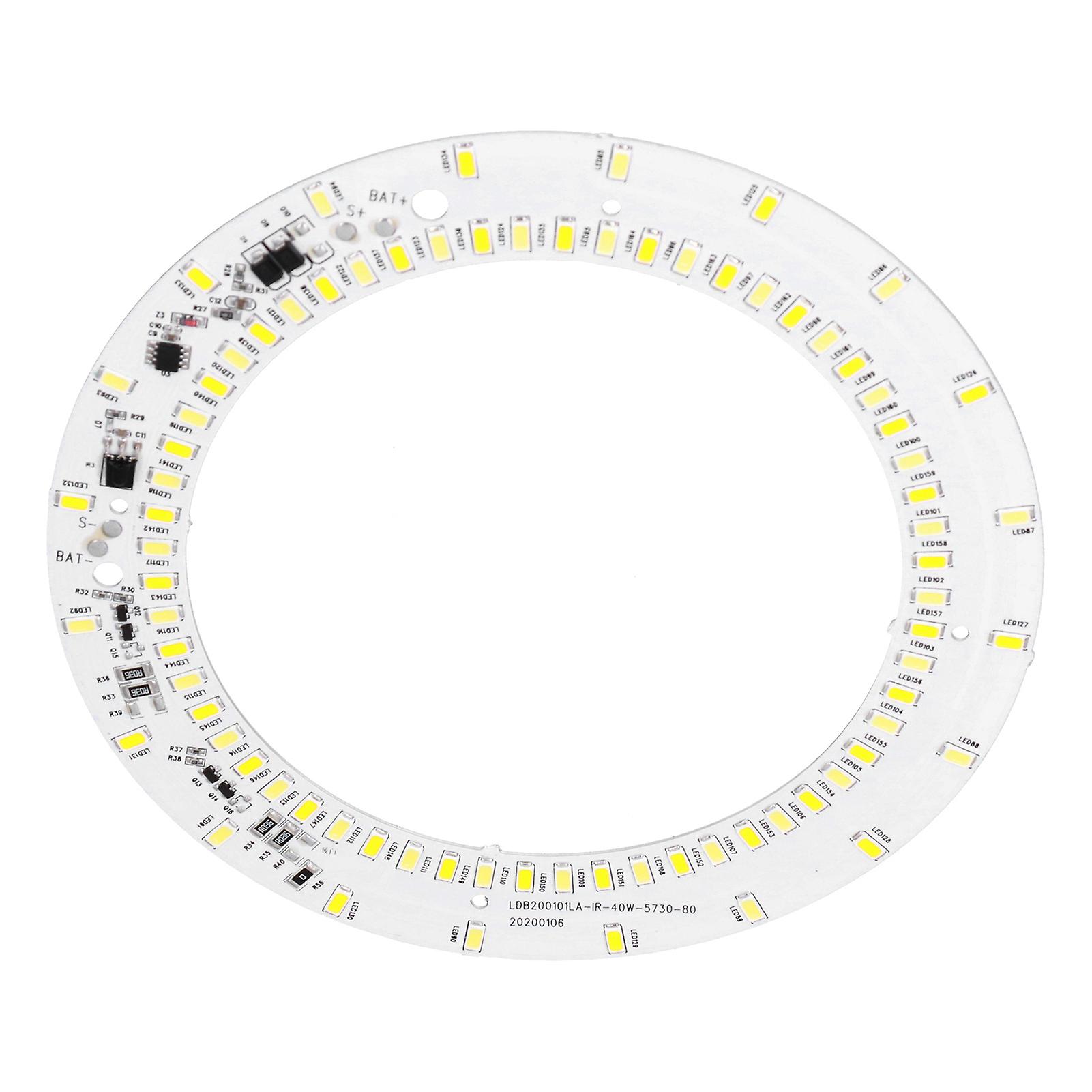 40w 80led Light Source Panel 3.2v/3.7v White+ Warm Light Dual Color Ceiling Lamp Board With Remote Control