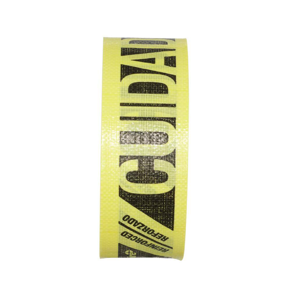 Empire 3 in. x 500 ft. Reinforced Caution Tape (12-Pack) 76-0600-12X