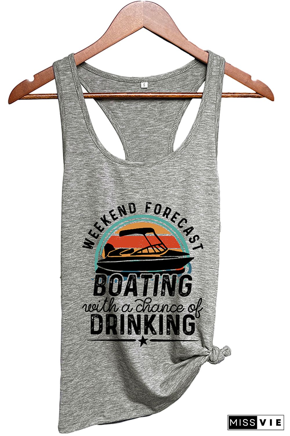 Weekend Forecast Boating Tank Tops Wholesale